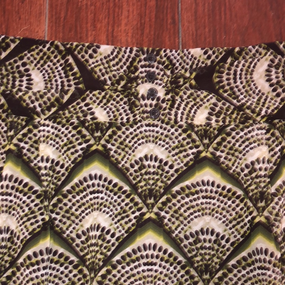 Worthington Brown Print Skirt. NWT. 18 - Picture 2 of 7